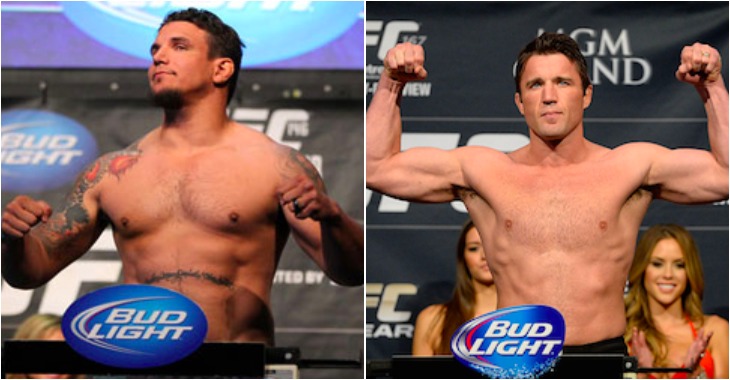 Frank Mir and Chael Sonnen