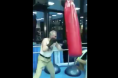 Boxing grandpa