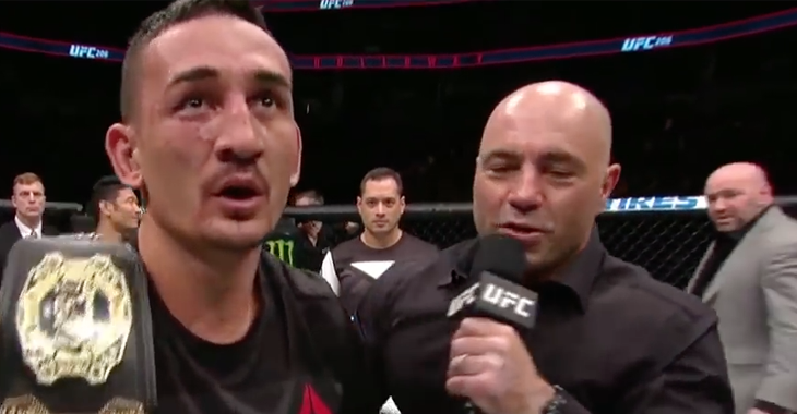 Max Holloway Joe Rogan Dana White