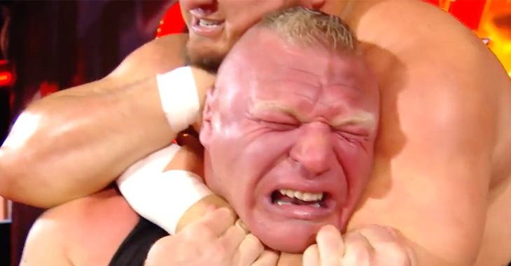 Samoa Joe Brock Lesnar