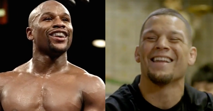 Floyd Mayweather Nate Diaz