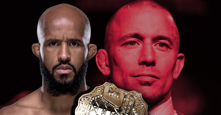 Demetrious Johnson Georges St-Pierre