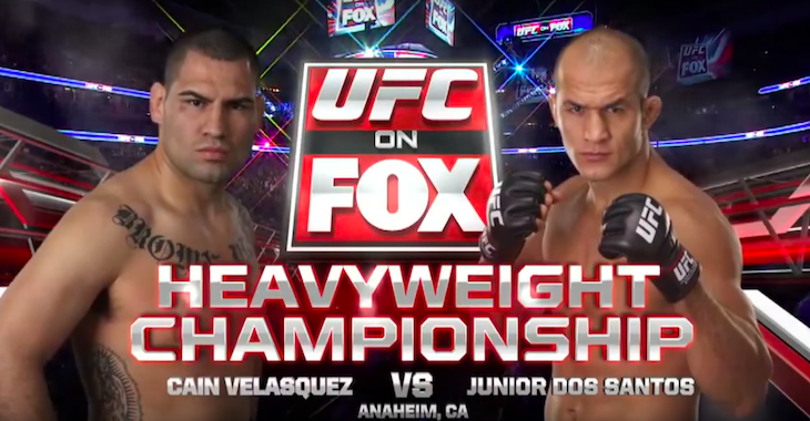 Cain Velasquez vs. Junior Dos Santos at UFC on Fox 1