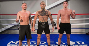 Conor McGregor John Kavanagh Owen Roddy