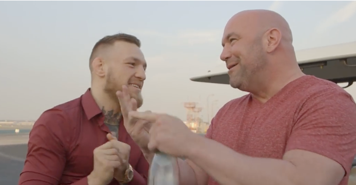 Dana white Conor McGregor