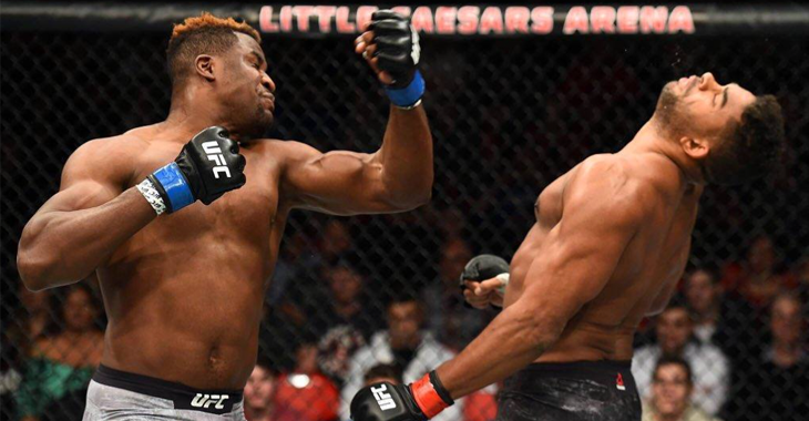 Francis Ngannou Alistair Overeem