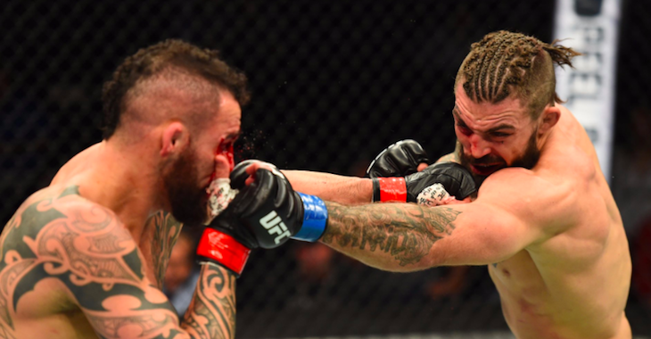 Mike Perry vs Santiago Ponzinibbio at UFC on Fox 26