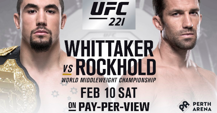 Robert Whittaker, Luke Rockhold, UFC 221