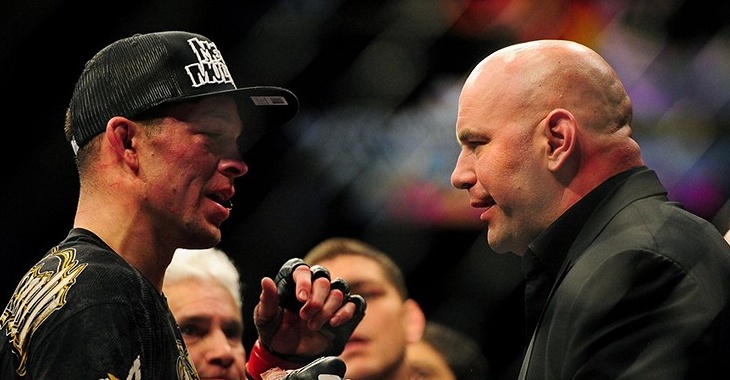 Nate Diaz Dana White