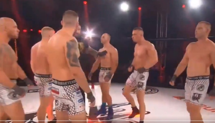 3 on 3 MMA Fight