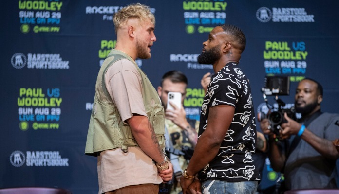 Jake Paul, Tyron Woodley