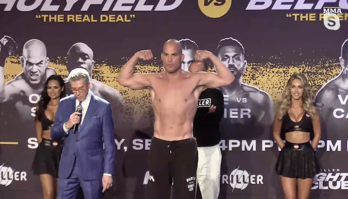 Triller weigh-in results: Tito Ortiz misses weight for boxing match with Anderson Silva