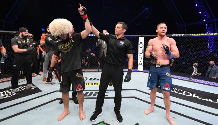 Khabib Nurmagomedov, Justin Gaethje