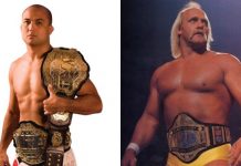 BJ Penn, Hulk Hogan, UFC, WWF, belts