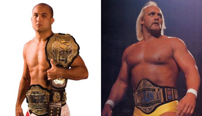 BJ Penn, Hulk Hogan, UFC, WWF, belts