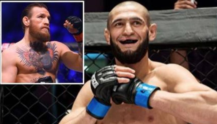 Khamzat Chimaev on Conor McGregor potentially getting the next shot at Kamaru Usman: “This is the business. Who’s the famous, makes more money”