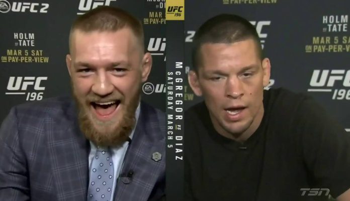 Conor McGregor, Nate Diaz, UFC