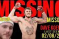 David Koenig, Missing, MMA Fighter