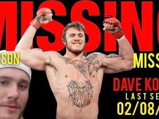 David Koenig, Missing, MMA Fighter