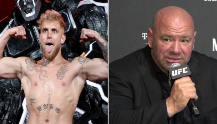 Jake Paul, Dana White, Tyron Woodley, UFC, Boxing