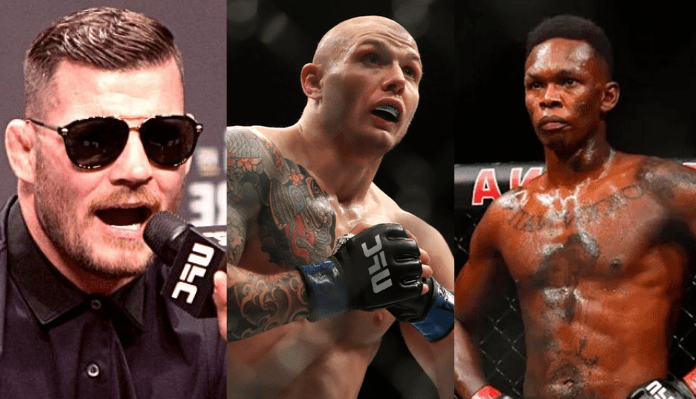 Michael Bisping says Marvin Vettori would be the 185lb champ if not for Israel Adesanya