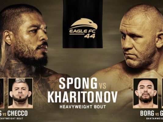 Eagle FC 44, Tyrone Spong, Sergei Kharitonov, MMA