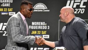Francis Ngannou, Dana White, UFC