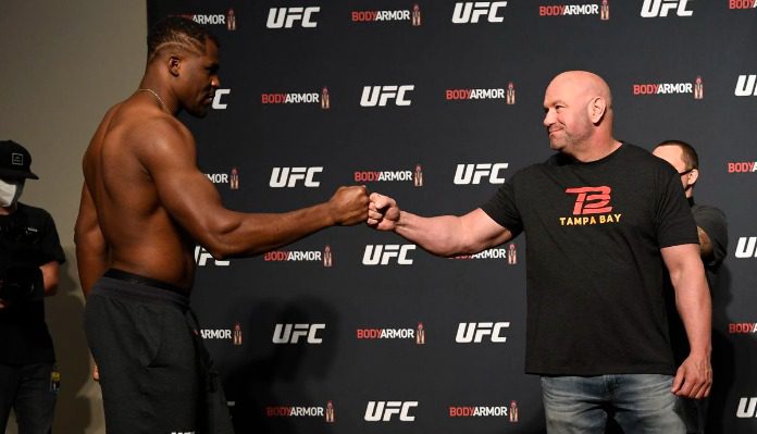 Francis Ngannou, Dana White