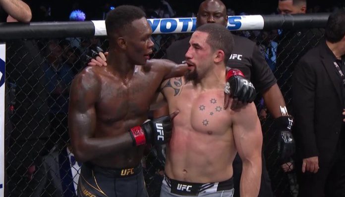 Israel Adesanya, Robert Whittaker, UFC 271