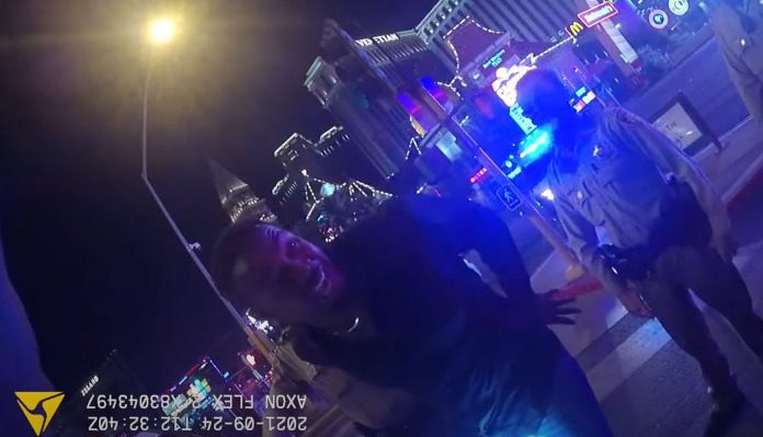 Jon Jones headbutts police car during arrest in Las Vegas back in September (Video)