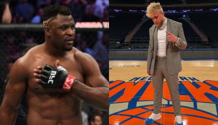 Francis Ngannou Jake Paul