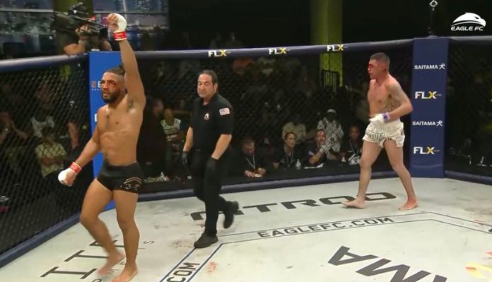 Eagle FC 46 Results: Kevin Lee defeats Diego Sanchez (Highlights) |  