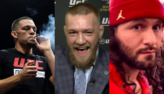Nate Diaz slams Conor McGregor and Jorge Masvidal for their recent arrests: “You’re acting like animals, irresponsible lil kids”