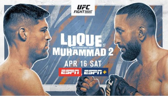 UFC Vegas 51, Vicente Luque, Belal Muhammad, UFC