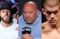Dana White, Donald Cerrone, Joe Lauzon, UFC