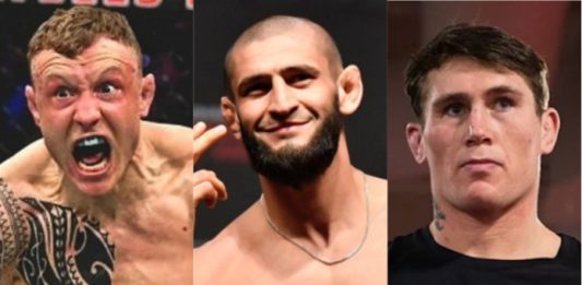 Jack Hermansson, Khamzat Chimaev, Darren Till, UFC
