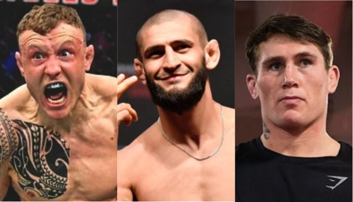 Jack Hermansson, Khamzat Chimaev, Darren Till, UFC