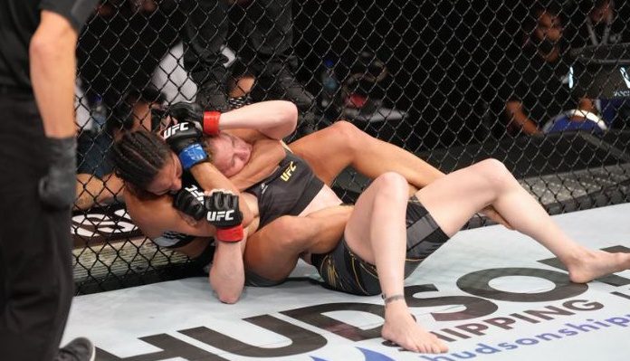 Taila Santos, Valentina Shevchenko, UFC 275