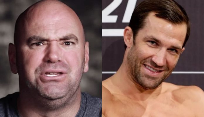 Dana White, Luke Rockhold, UFC, Fighter Pay