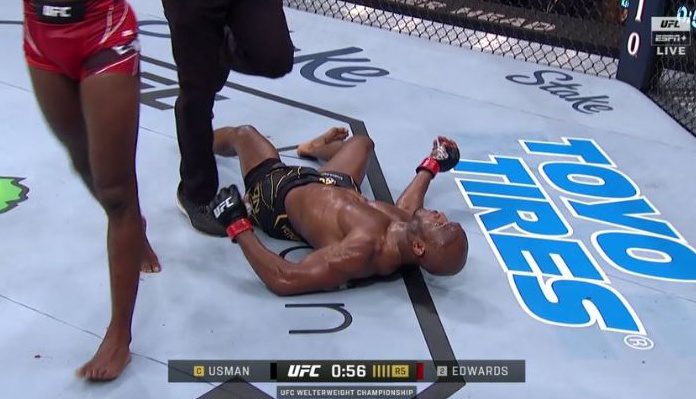 UFC 278: Leon Edwards head kick KOs Kamaru Usman in final minute to snatch  welterweight title in seismic shock