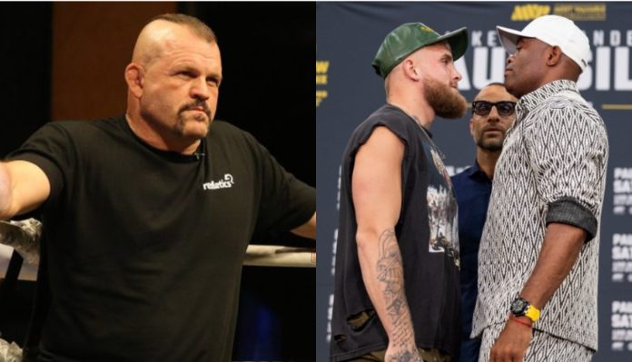 Chuck Liddell riding with fellow legend Anderson Silva to finish Jake Paul: “He’s got nothing to lose”