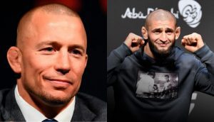 Georges St-Pierre Khamzat Chimaev