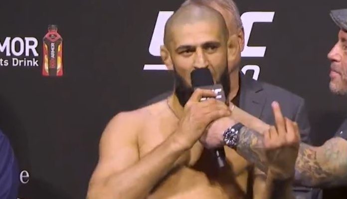 Khamzat Chimaev, UFC 279, Weight Miss