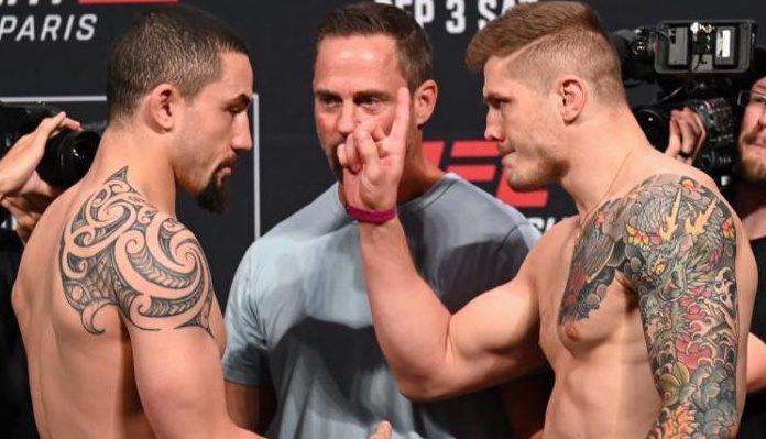 Marvin Vettori, Robert Whittaker, UFC Paris