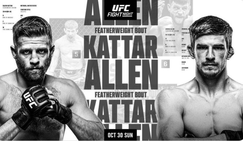 UFC Vegas 63, Calvin Kattar, Arnold Allen