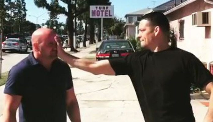 Dana White Nate Diaz