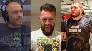 Conor McGregor, Joe Rogan, Khabib Nurmagomedov, UFC