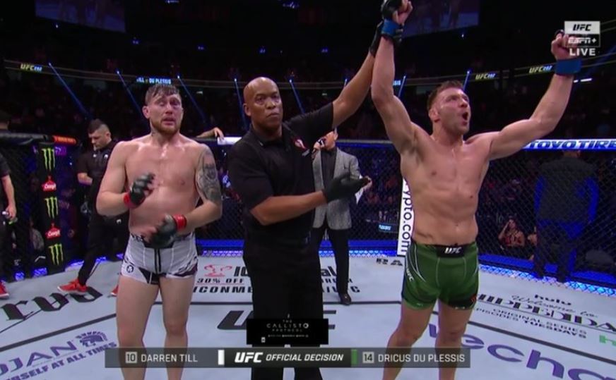 Darren Till, Dricus du Plessis, UFC, UFC 282