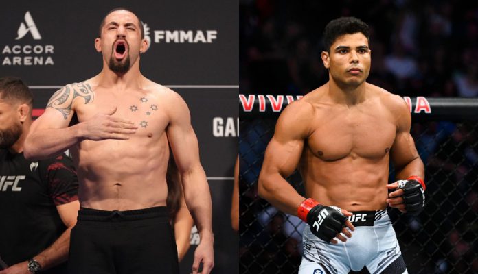 Robert Whittaker, Paulo Costa