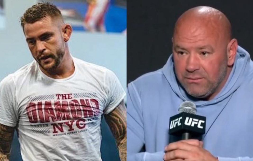 Dustin Poirier reacts to Dana White slapping his wife on NYE "You